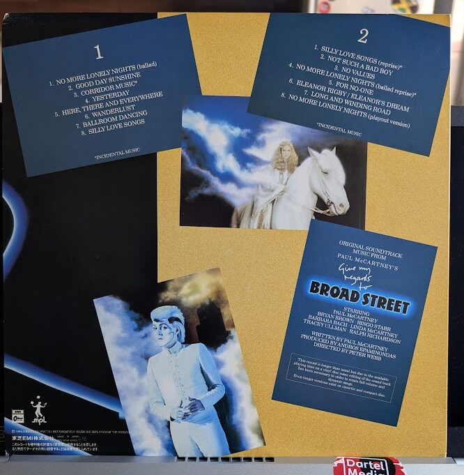 Paul McCartney – Give My Regards To Broad Street (1984, Japan Vinyl LP + Obi) - Afbeelding 11