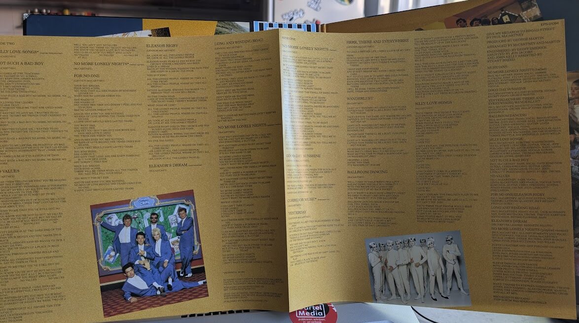 Paul McCartney – Give My Regards To Broad Street (1984, Japan Vinyl LP + Obi) - Afbeelding 8