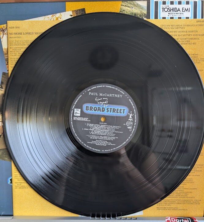 Paul McCartney – Give My Regards To Broad Street (1984, Japan Vinyl LP + Obi) - Afbeelding 5