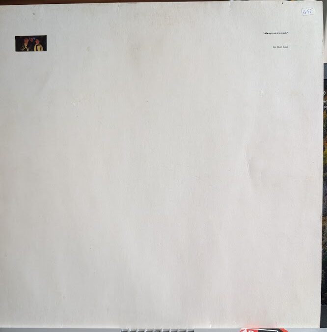 Pet Shop Boys - Always on my Mind - 12" maxisingle