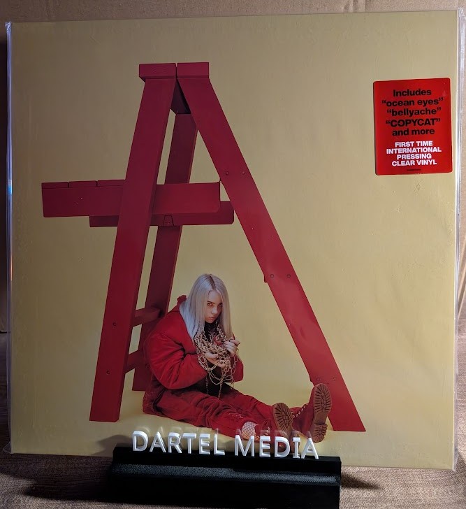 Billie Eilish - Don't Smile at Me - crystal clear biovinyl